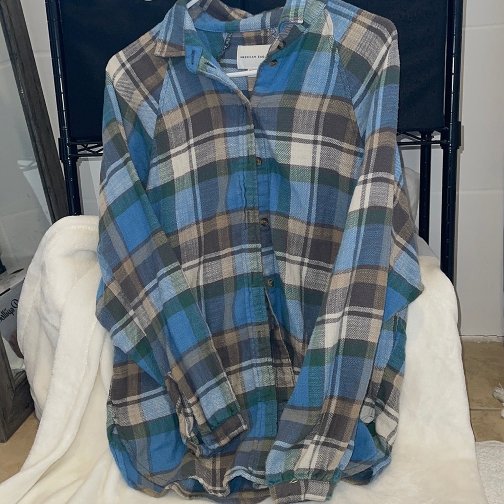 COPY - AE Oversized Flannel